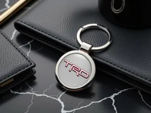 Toyota TRD Llaveros Brillantes Pro Metal Duradero